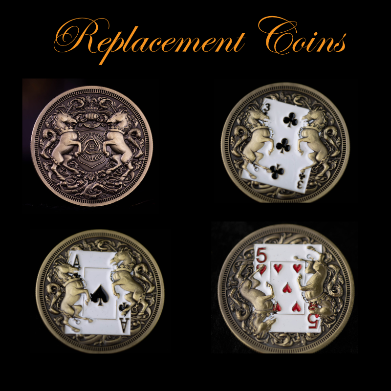 The Kings Secret - Replacement coins