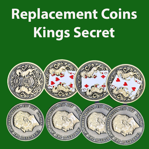 The Kings Secret - Replacement coins