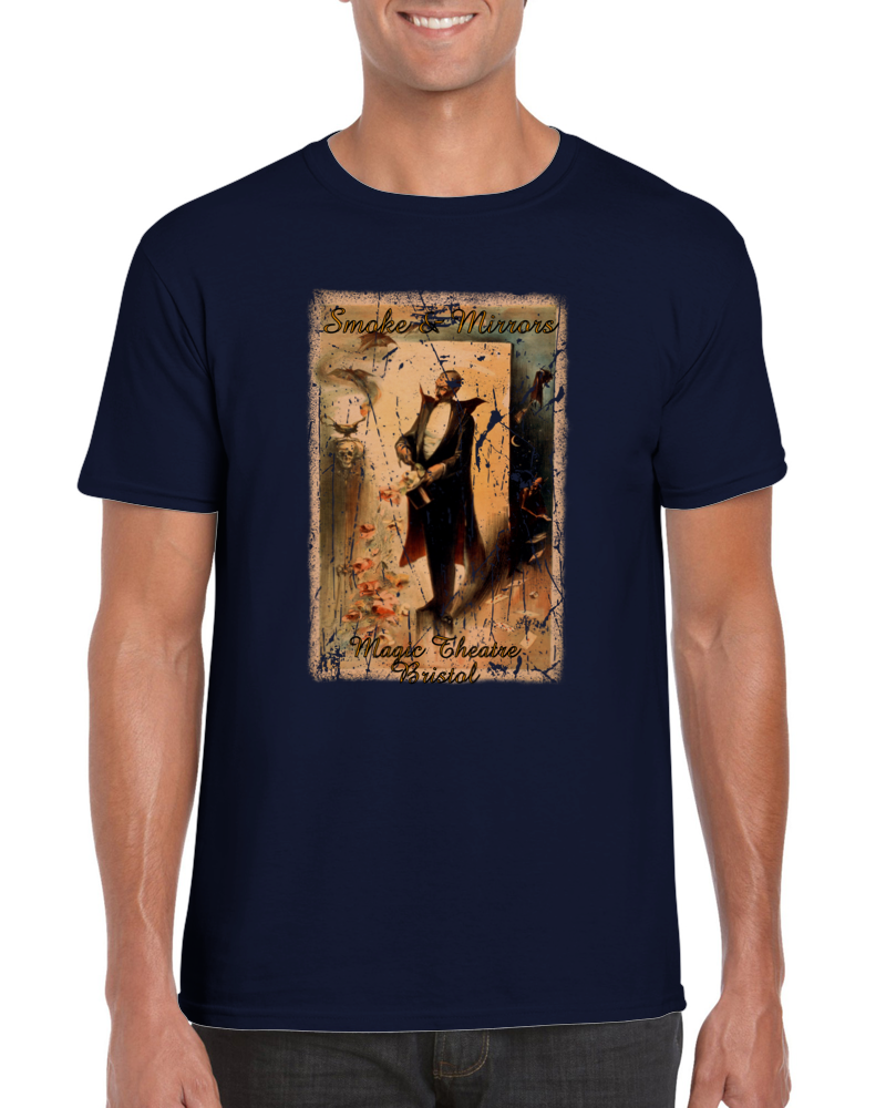 Vintage Smoke & Mirrors Magicians  T-shirt